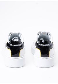 Karl Lagerfeld - Sneakersy Damskie KARL LAGERFELD MAXI KUP KL X DD LO LACE. Okazja: do pracy, na spacer, na co dzień. Kolor: biały. Sport: turystyka piesza