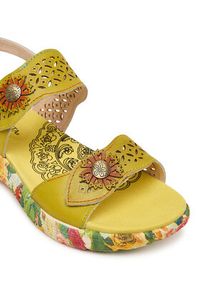 Laura Vita Sandały Sanao 53 Zielony. Kolor: zielony. Materiał: skóra #6