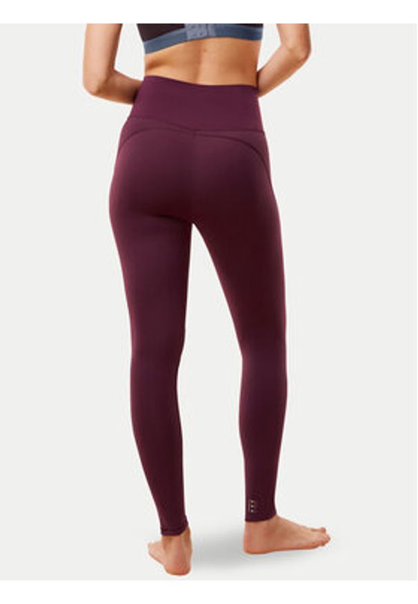 Triumph Legginsy Cardio 10217851 Bordowy Slim Fit. Kolor: czerwony. Materiał: syntetyk