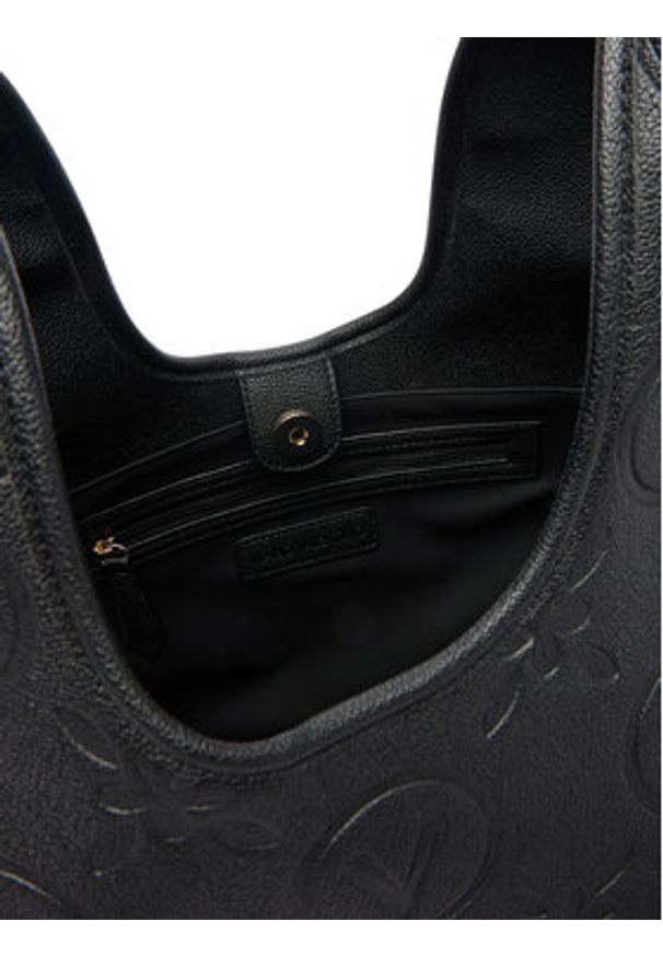 VALENTINO - Valentino Torebka Samba Re VBS8ZG02 Czarny. Kolor: czarny. Materiał: skórzane