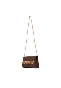 Love Moschino - LOVE MOSCHINO Torebka JC4121PP0NKD031A Brązowy. Kolor: brązowy. Materiał: skórzane #3