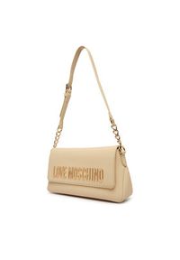 Love Moschino - LOVE MOSCHINO Torebka JC4109PP1OKD0129 Beżowy. Kolor: beżowy. Materiał: skórzane #5