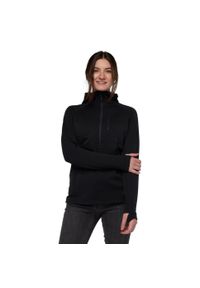 Black Diamond Bluza Damska Sportowa Coefficient Ap7524320002. Typ kołnierza: kaptur. Kolor: czarny. Sport: wspinaczka, narciarstwo