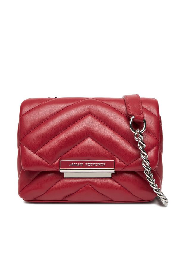 Armani Exchange Torebka 948587 4R742 U5081 Czerwony. Kolor: czerwony. Materiał: skórzane
