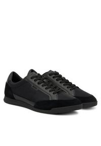 BOSS Sneakersy Nitan 50548864 Czarny. Kolor: czarny. Materiał: zamsz, skóra #4