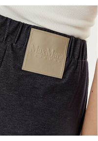 Max Mara Leisure Spodnie materiałowe Quiete 2426786048600 Granatowy Regular Fit. Kolor: niebieski. Materiał: bawełna #3