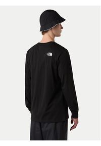 The North Face Longsleeve Fine NF0A8A6P Czarny Regular Fit. Kolor: czarny. Materiał: bawełna. Długość rękawa: długi rękaw #4