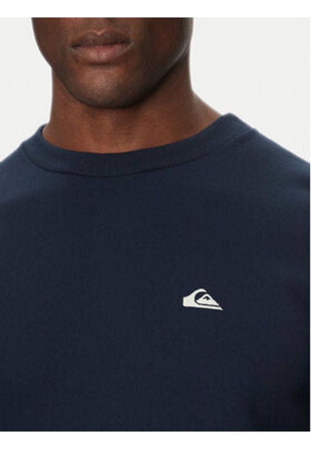 Quiksilver Bluza EQYFT04953 Granatowy Regular Fit. Kolor: niebieski. Materiał: bawełna, syntetyk