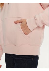 Guess Jeans Bluza W4BQ21 KC811 Różowy Regular Fit. Kolor: różowy. Materiał: bawełna #5