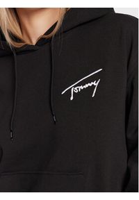 Tommy Jeans Bluza Signature DW0DW14853 Czarny Relaxed Fit. Kolor: czarny. Materiał: bawełna #3