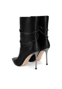 Eva Minge Botki HESSA-TO926-201 Czarny. Kolor: czarny. Materiał: skóra #4