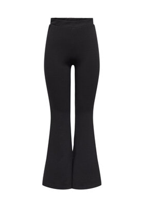 only - ONLY Legginsy Scarlet 15357949 Czarny Flared Fit. Kolor: czarny. Materiał: syntetyk