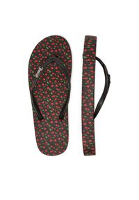 Juicy Couture Japonki 800291A Czarny. Kolor: czarny. Materiał: syntetyk #1