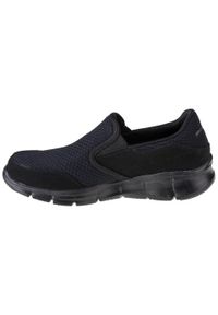 skechers - Buty sportowe Sneakersy męskie, Skechers Equalizer. Zapięcie: bez zapięcia. Kolor: czarny, wielokolorowy. Materiał: syntetyk, tkanina, materiał. Szerokość cholewki: normalna. Sport: turystyka piesza