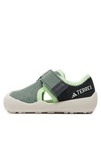 Adidas - adidas Sandały Terrex Captain Toey Infant Kids IF3109 Zielony. Kolor: zielony. Materiał: materiał, mesh