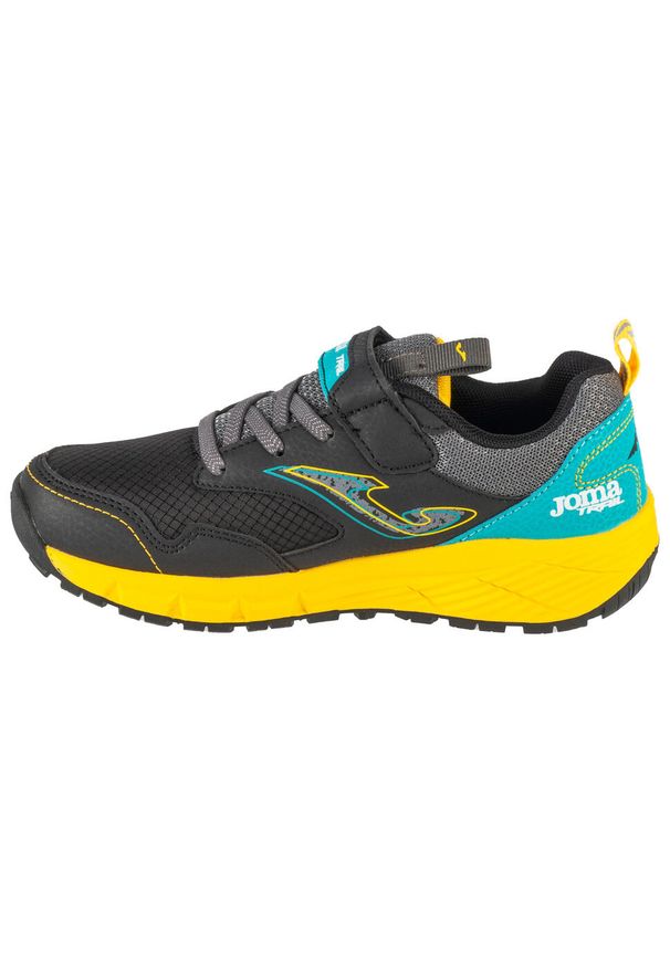 Joma - Buty sportowe Sneakersy chłopięce, Tundra Jr 25 JTUNS. Kolor: czarny. Sport: turystyka piesza