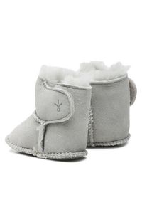 EMU Australia Śniegowce Baby Bootie B10310 Szary. Kolor: szary. Materiał: skóra