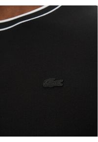Lacoste T-Shirt TH8174 Czarny Regular Fit. Kolor: czarny. Materiał: bawełna #3