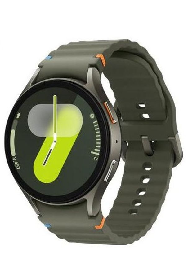 SAMSUNG - Samsung Galaxy Watch 7 44mm Zielony (L310). Rodzaj zegarka: cyfrowe. Kolor: zielony. Materiał: skóra. Styl: casual