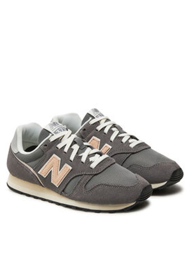 New Balance Sneakersy WL373GW2 Szary. Kolor: szary. Materiał: skóra. Model: New Balance 373