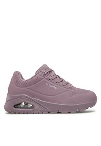 skechers - Skechers Sneakersy Uno Stand On Air 73690/DKMV Fioletowy. Kolor: fioletowy. Materiał: skóra #1