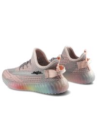 Różowe Sneakersy Artiker Damskie Lekkie Półbuty. Okazja: na co dzień. Kolor: różowy. Szerokość cholewki: normalna #7