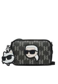 Karl Lagerfeld - KARL LAGERFELD Torebka 246W3066 Czarny. Kolor: czarny. Materiał: skórzane