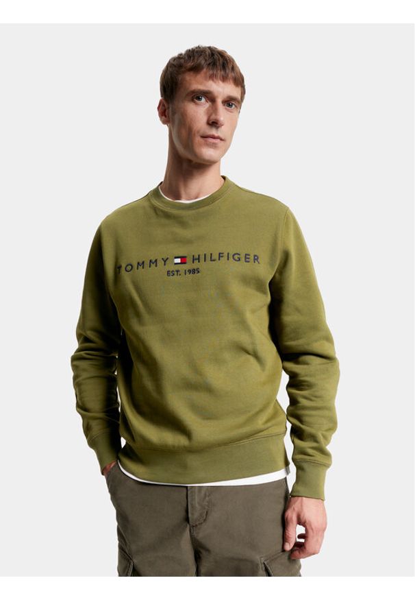 TOMMY HILFIGER - Bluza Tommy Hilfiger. Kolor: zielony