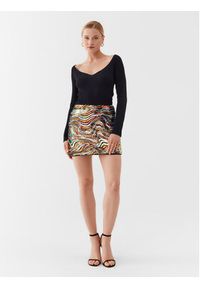 Guess Sweter W3YR25 Z37J2 Czarny Regular Fit. Kolor: czarny. Materiał: wiskoza #4