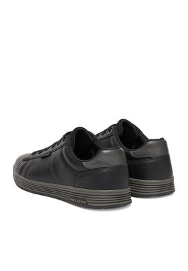 skechers - Skechers Sneakersy CAVELL HENSLEY 210946 BLK Czarny. Kolor: czarny. Materiał: materiał
