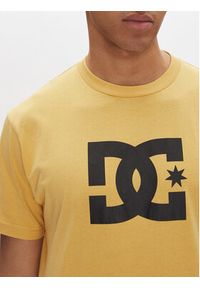 DC Shoes T-Shirt ADYZT05373 Żółty Heritage Fit. Kolor: żółty. Materiał: bawełna #5