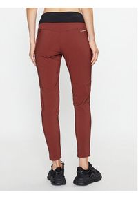 Salewa Spodnie materiałowe Puez Dst 28483 Bordowy Slim Fit. Kolor: czerwony. Materiał: syntetyk #4