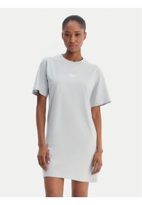 Reebok Sukienka codzienna Surya RK25502CCW Błękitny Regular Fit. Okazja: na co dzień. Kolor: niebieski. Materiał: bawełna. Typ sukienki: proste. Styl: casual #1