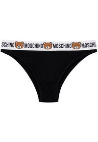 Moschino Underwear & Swim - MOSCHINO Underwear & Swim Figi klasyczne A4715 9003 Czarny. Kolor: czarny. Materiał: bawełna #3
