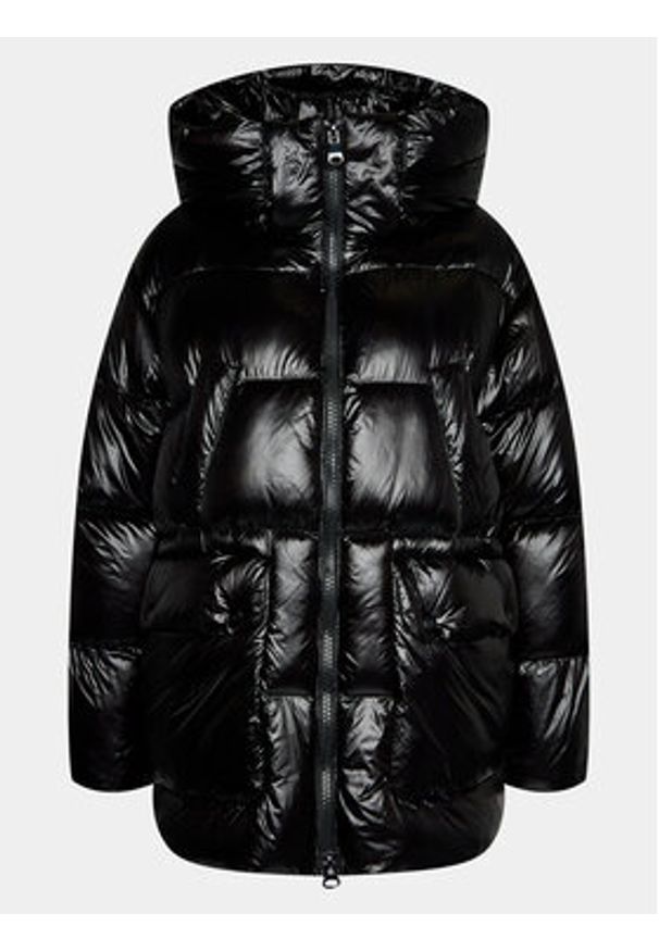 Hetrego - Hetregó Kurtka puchowa Imogen 8K727 23WD05 Czarny Regular Fit. Kolor: czarny. Materiał: syntetyk