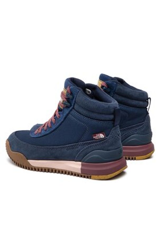 The North Face Trekkingi Back-To-Berkeley III NF0A5G2VN211 Niebieski. Kolor: niebieski. Materiał: skóra, zamsz