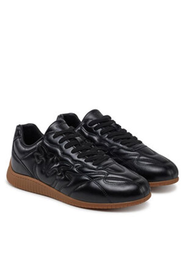 Pinko - PINKO Sneakersy Reby 02 SS0063 P003 Czarny. Kolor: czarny. Materiał: skóra