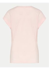 Marc Aurel T-Shirt 7550 7000 73737 Różowy Regular Fit. Kolor: różowy. Materiał: bawełna #2