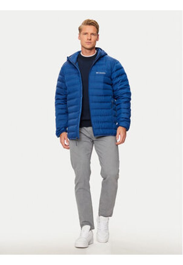 columbia - Columbia Kurtka puchowa Lake 22™ II 2086294 Niebieski Regular Fit. Kolor: niebieski. Materiał: syntetyk