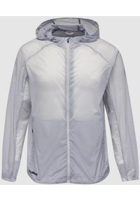 Lekka kurtka Hummel Tech dla mężczyzn - Funkcjonalna i wygodna. Kolor: fioletowy. Materiał: nylon. Sport: piłka nożna