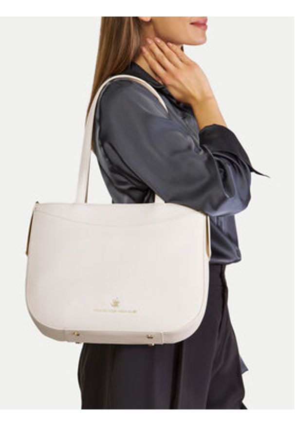 Beverly Hills Polo Club Torebka BHPC-C-005-07 Beżowy. Kolor: beżowy