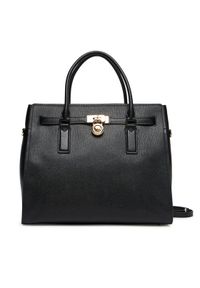 MICHAEL Michael Kors Torebka 30F5GNXS3L Czarny. Kolor: czarny. Materiał: skórzane