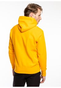Bluza Champion Premium Reverse Weave Hoodie (214675-OS030). Kolor: żółty. Materiał: materiał. Styl: sportowy, elegancki #5