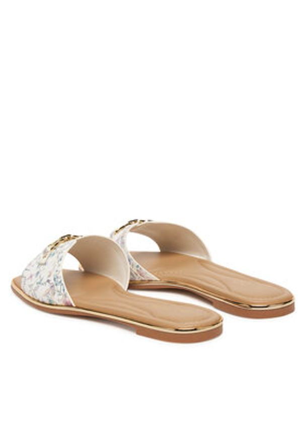 Aldo Klapki Alamassi 14193540 Biały. Kolor: biały. Materiał: skóra