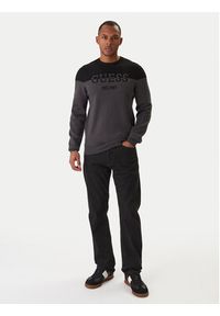 Guess Sweter M6RR20 Z4492 Szary Regular Fit. Kolor: szary. Materiał: syntetyk #3