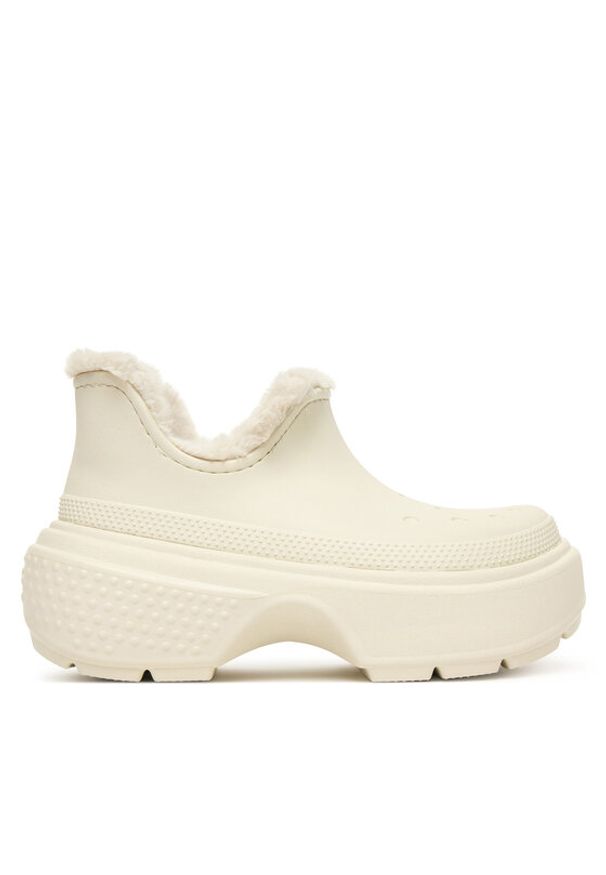 Crocs Śniegowce Stomp Lined Shorty Boot 210673 Écru