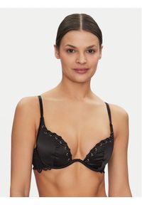 Hunkemöller Biustonosz z fiszbiną Cierra 300352 Czarny. Kolor: czarny. Materiał: syntetyk #1