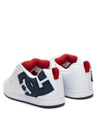 DC Shoes Sneakersy COURT GRAFFIK DC01661111 Biały. Kolor: biały. Materiał: skóra #4