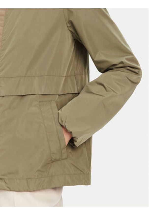 Geox Kurtka przejściowa Genziana W5520A T3259 F3272 Khaki Regular Fit. Kolor: brązowy. Materiał: syntetyk