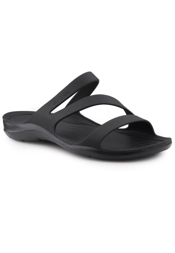Sandały damskie sportowe Crocs SWIFTWATER SANDAL. Kolor: czarny, brązowy, zielony, wielokolorowy. Materiał: syntetyk, materiał. Styl: sportowy